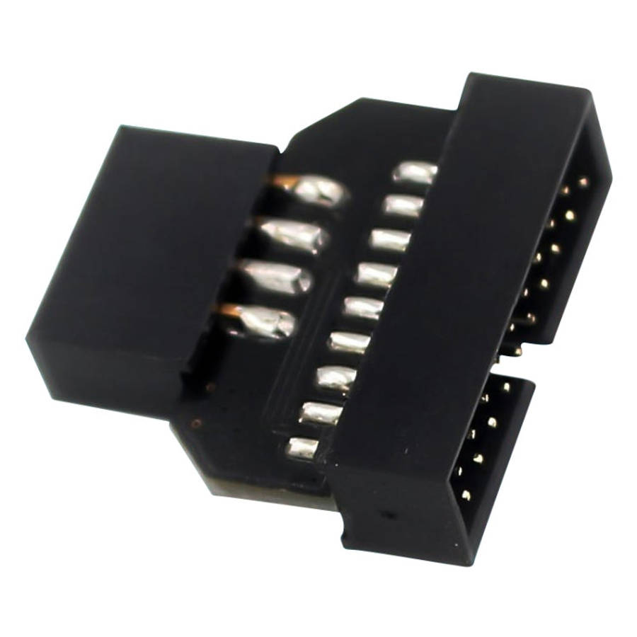 10 PCS Motherboard USB 2.0 9Pin to USB 3.0 19Pin Plug-in Connector Adapter, PH23A, PH23B