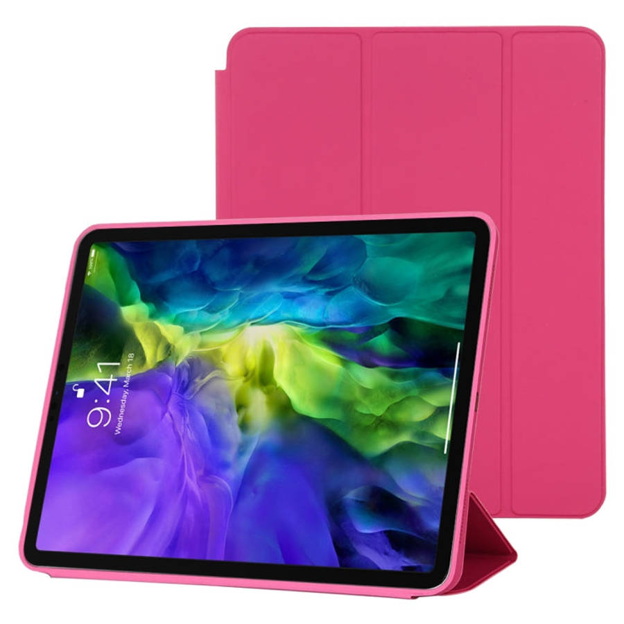 3-fold Horizontal Flip Smart Leather Case with Sleep / Wake-up Function & Holder, For iPad Pro 11...
