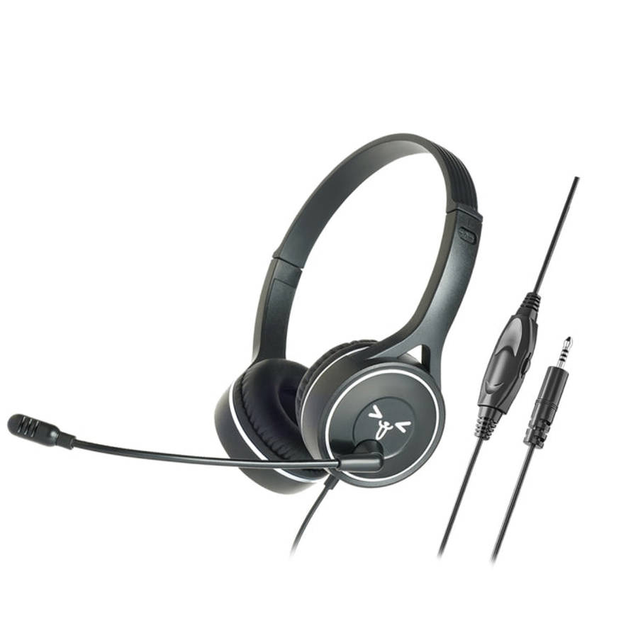 SOYTO SY-G30C Long Microphone Wired Noise Cancelling Ergonomic Gaming Headset, 3.5mm