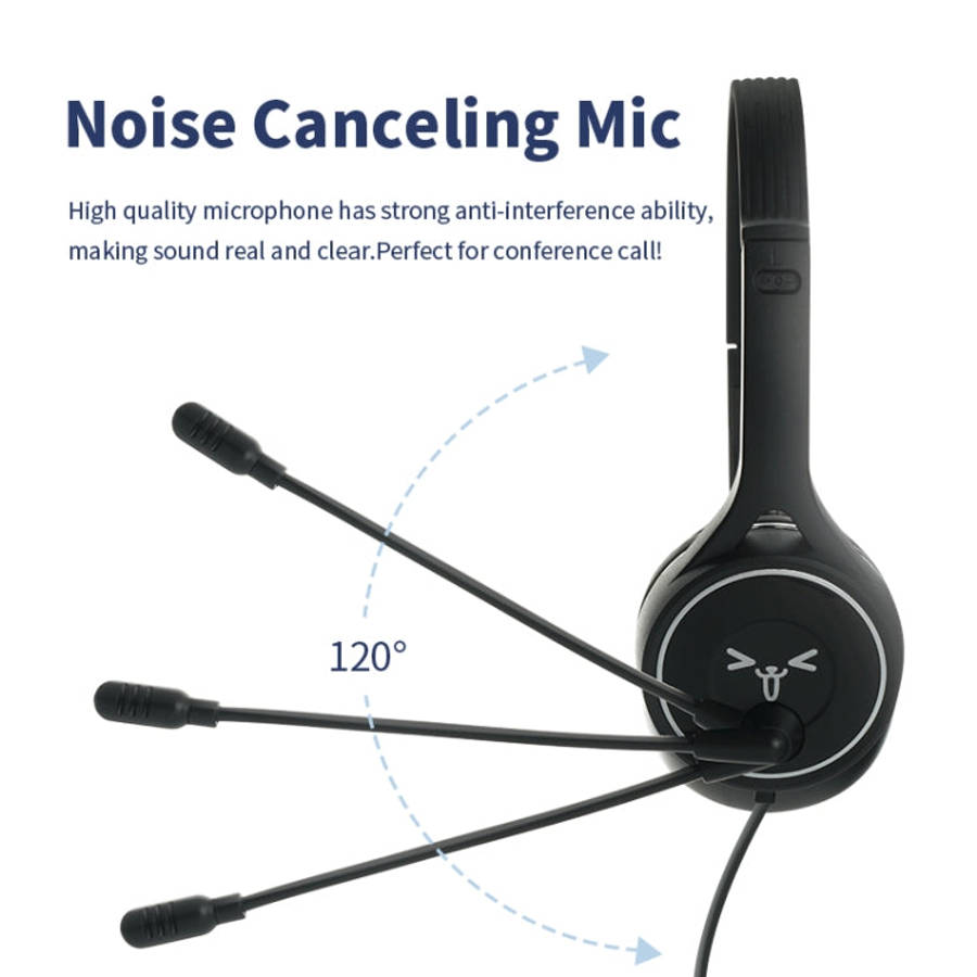 SOYTO SY-G30C Long Microphone Wired Noise Cancelling Ergonomic Gaming Headset, 3.5mm