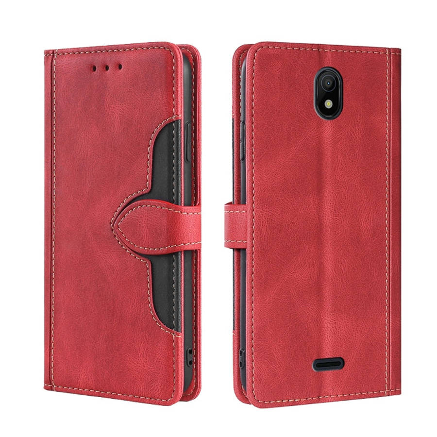 Skin Feel Magnetic Buckle Leather Phone Case, For Huawei nova 10, For Huawei nova 10 Pro, For Nok...