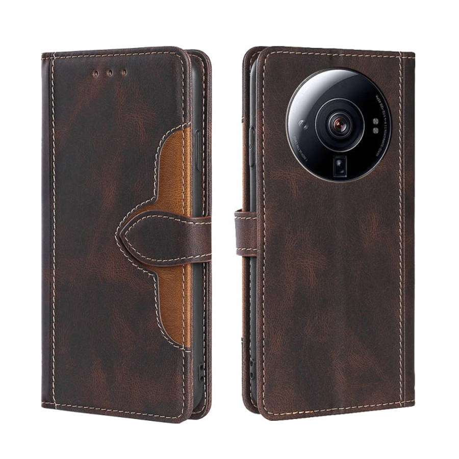 Skin Feel Magnetic Buckle Leather Phone Case, For Huawei nova 10, For Huawei nova 10 Pro, For Nok...