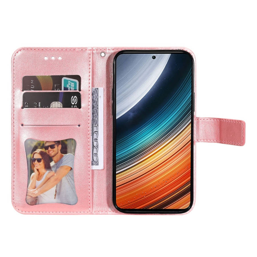 7-petal Flowers Embossing Leather Case, For Xiaomi Redmi K40S / Poco F4, For Xiaomi Redmi Note 11...