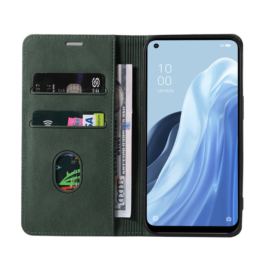 Wristband Magnetic Leather Phone Case, For OPPO Reno7 A, For Samsung Galaxy A33, For Samsung Gala...