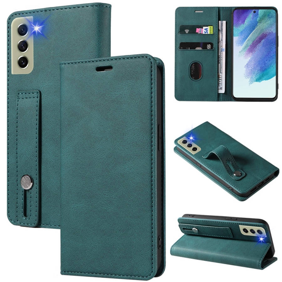 Wristband Magnetic Leather Phone Case, For OPPO Reno7 A, For Samsung Galaxy A33, For Samsung Gala...