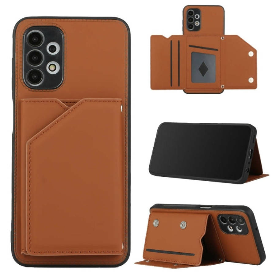 Skin Feel PU + TPU + PC Back Cover Shockproof Case, For Xiaomi Redmi Note 11 5G/Poco M4 Pro 5G, F...