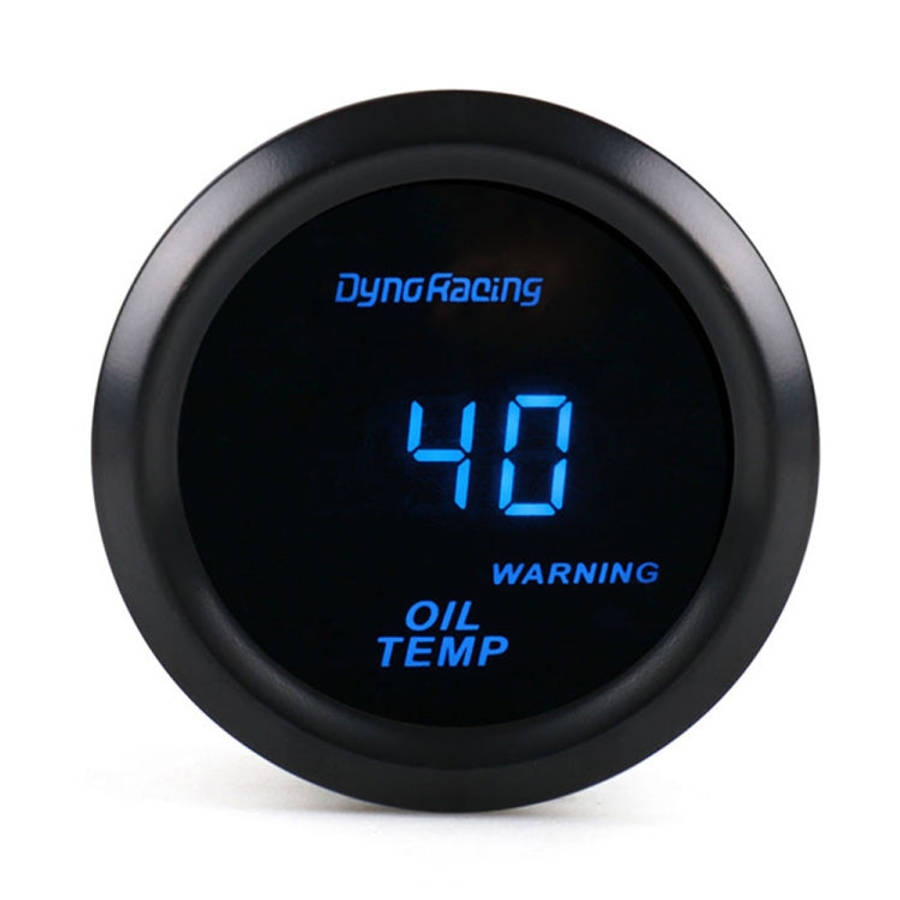 Car Modified 12V Universal 52mm Blue Light Digital Display Meter, Voltmeter, Water Temperature Ga...