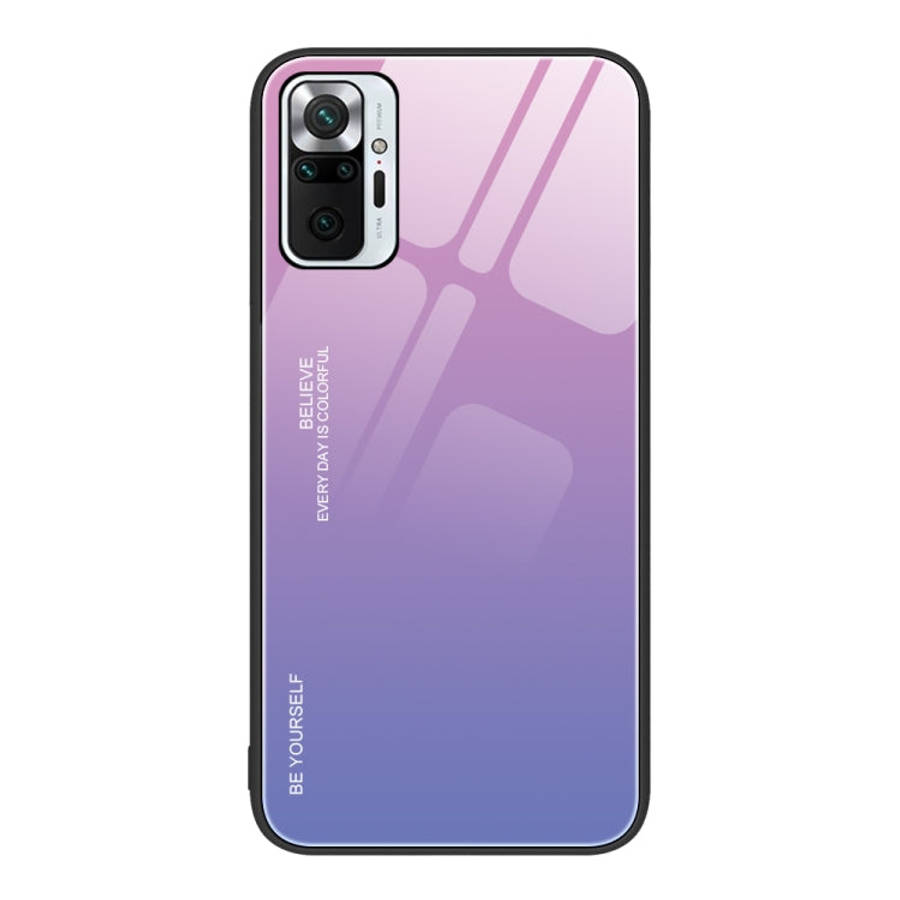 Gradient Color Glass Case, For Xiaomi Redmi 10C, For Xiaomi Redmi Note 11 5G/Poco M4 Pro, For Xia...