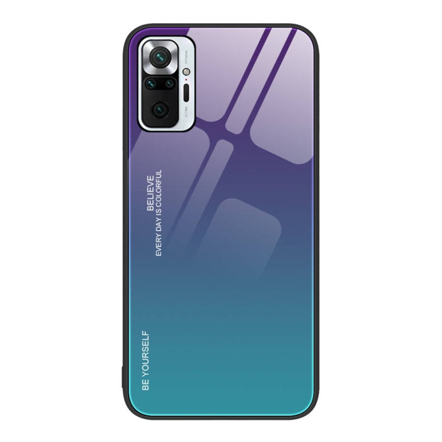 Gradient Color Glass Case, For Xiaomi Redmi 10C, For Xiaomi Redmi Note 11 5G/Poco M4 Pro, For Xia...