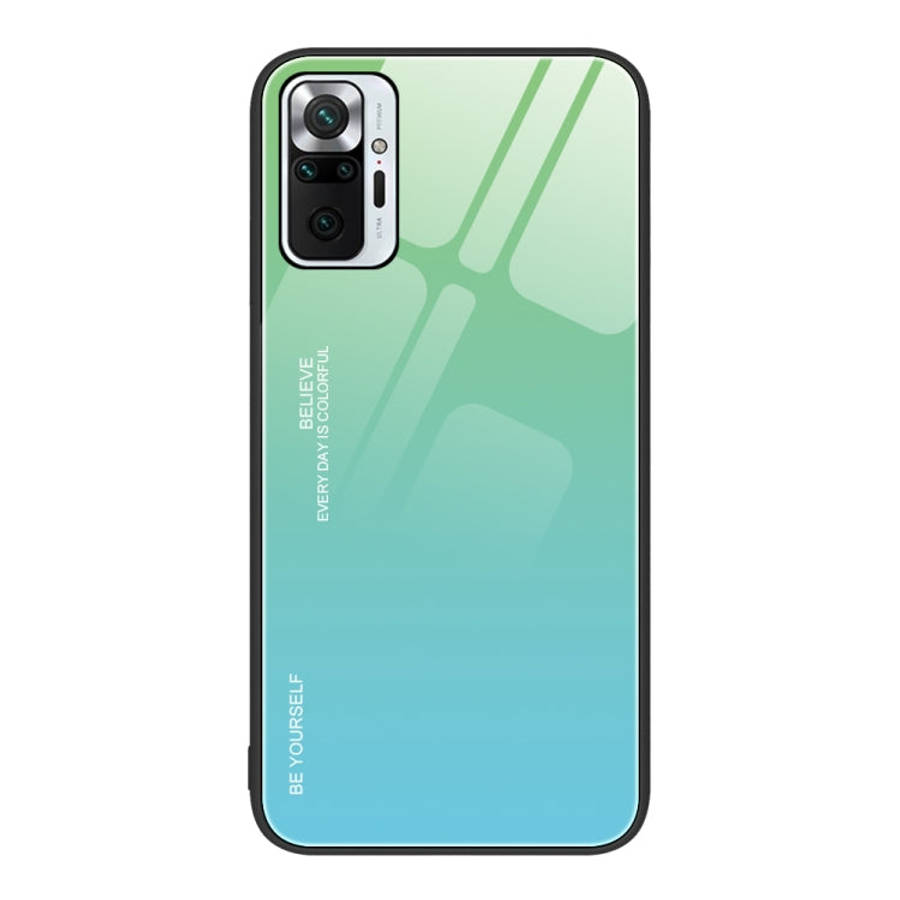 Gradient Color Glass Case, For Xiaomi Redmi 10C, For Xiaomi Redmi Note 11 5G/Poco M4 Pro, For Xia...