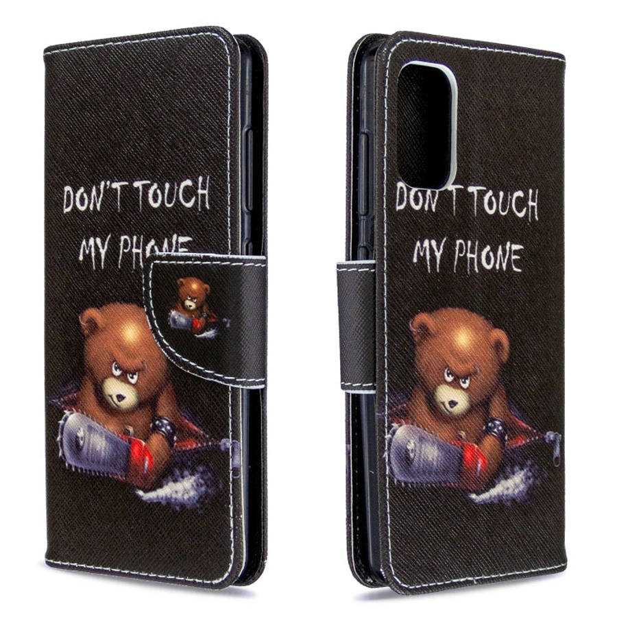 Colored Drawing Pattern Horizontal Flip Leather Case with Holder & Card Slots & Wallet, For Galax...