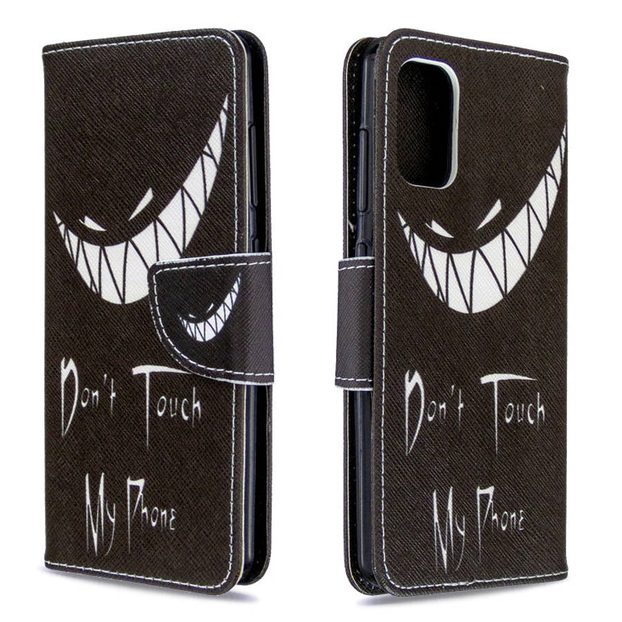 Colored Drawing Pattern Horizontal Flip Leather Case with Holder & Card Slots & Wallet, For Galax...
