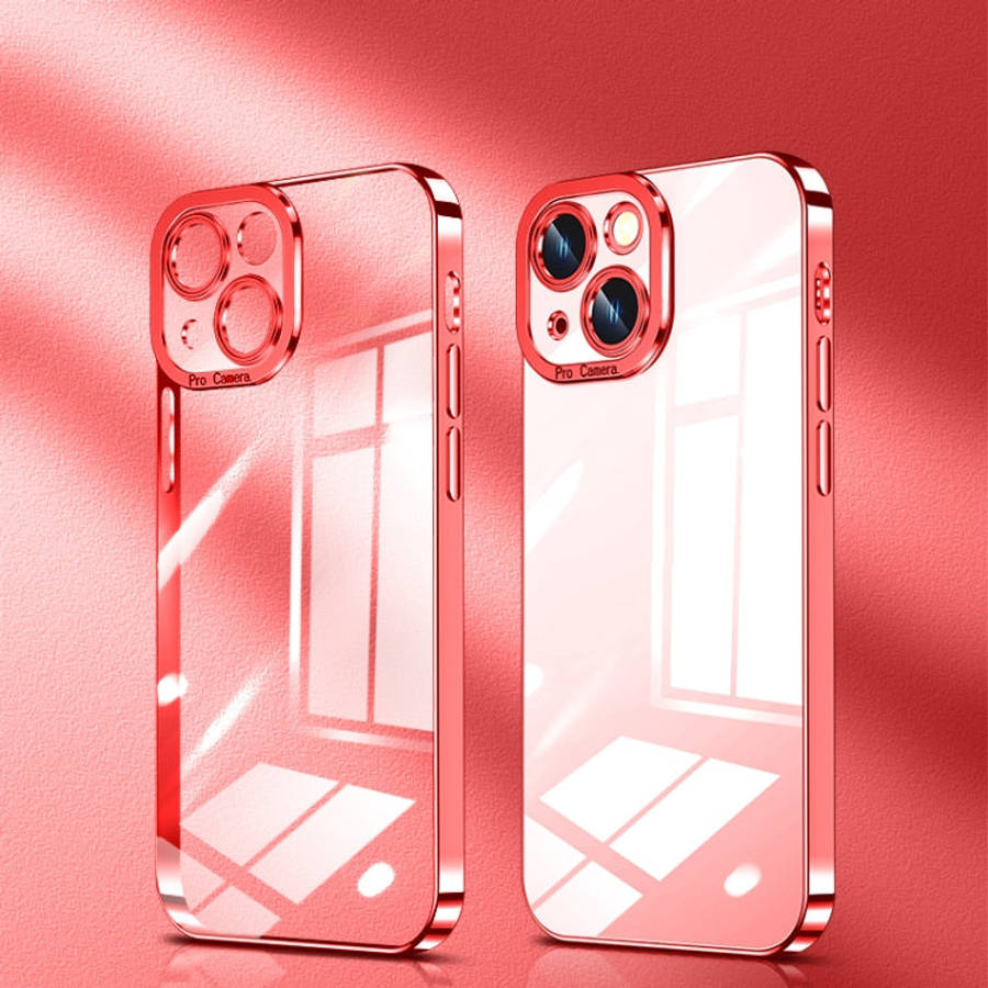 Crystal Plated High Transparency Phone Case, For iPhone 14, For iPhone 14 Plus, For iPhone 14 Pro...
