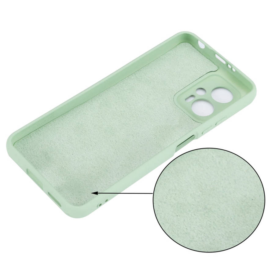 Pure Color Liquid Silicone Shockproof Full Coverage Phone Case, For Xiaomi Poco X4 GT/Redmi Note ...