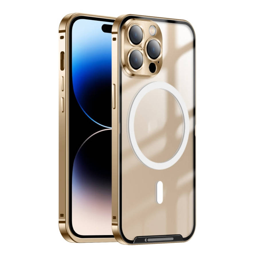 Frosted Metal Phone Case with Magnetic, For iPhone 11 Pro, For iPhone 12, For iPhone 12 Pro, For ...