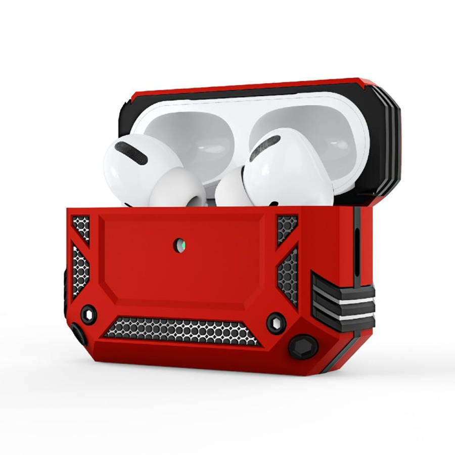 Military Armor Four-corner Shockproof Earphone Protective Cover, For AirPods Pro 2