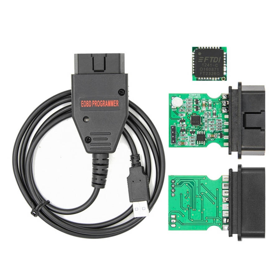 EOBD2 Flasher FT232RQ Galletto 1260 Cable Auto Chip Tuning Interface Remap Flasher Programmer Too...