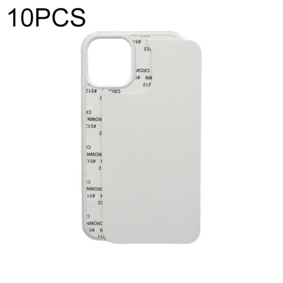 2D Blank Sublimation Phone Case, For iPhone 14 10 PCS, For iPhone 14 Plus 10 PCS, For iPhone 14 P...