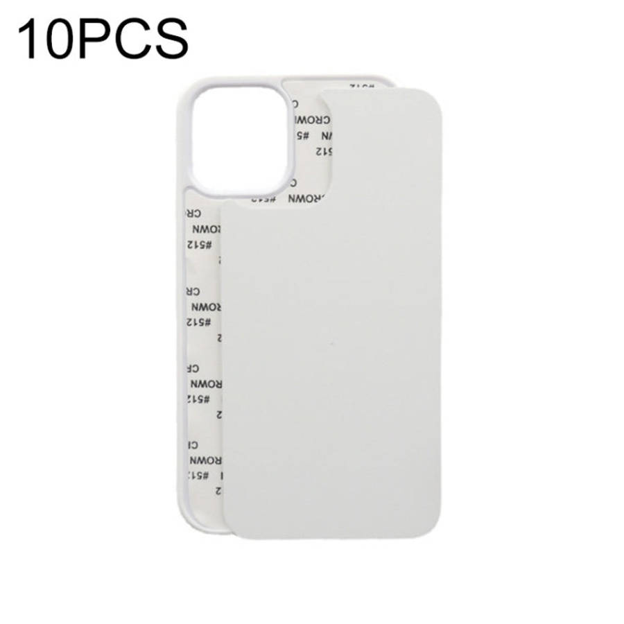 2D Blank Sublimation Phone Case, For iPhone 14 10 PCS, For iPhone 14 Plus 10 PCS, For iPhone 14 P...