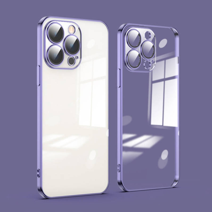Dustproof Glass Lens Protection Electroplating Phone Case, For iPhone 13 Pro, For iPhone 13 Pro M...