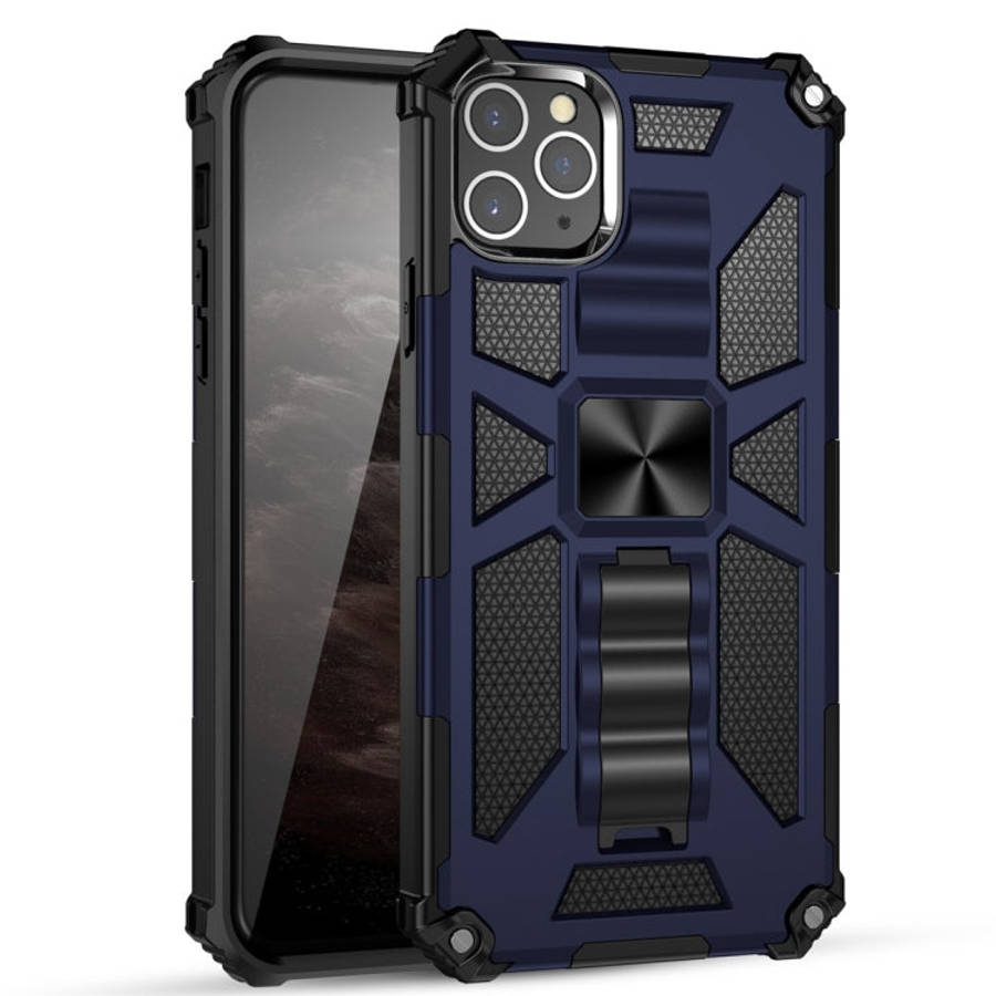 Armor Shockproof TPU + PC Magnetic Protective Case with Holder, For iPhone 11, For iPhone 11 Pro,...