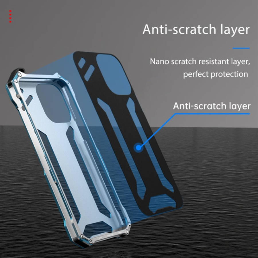 R-JUST RJ17 Shockproof Armor Metal Phone Case, For iPhone 14, For iPhone 14 Plus, For iPhone 14 P...