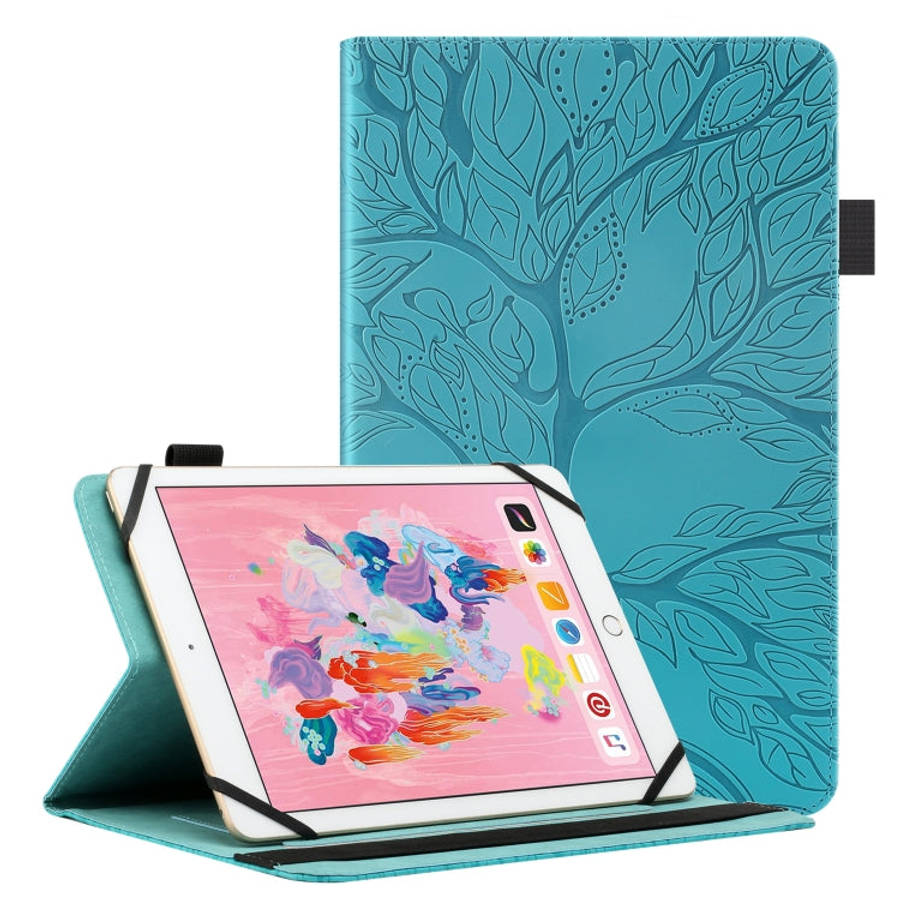 Life Tree Pattern Flip Universal Leather Tablet Case, For 8 inch, For 10 inch