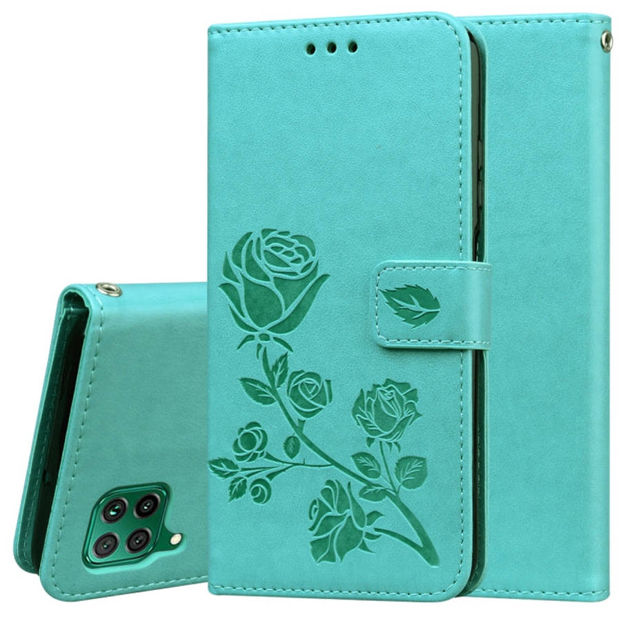 Rose Embossed Horizontal Flip PU Leather Case with Holder & Card Slots & Wallet, For Xiaomi Redmi...