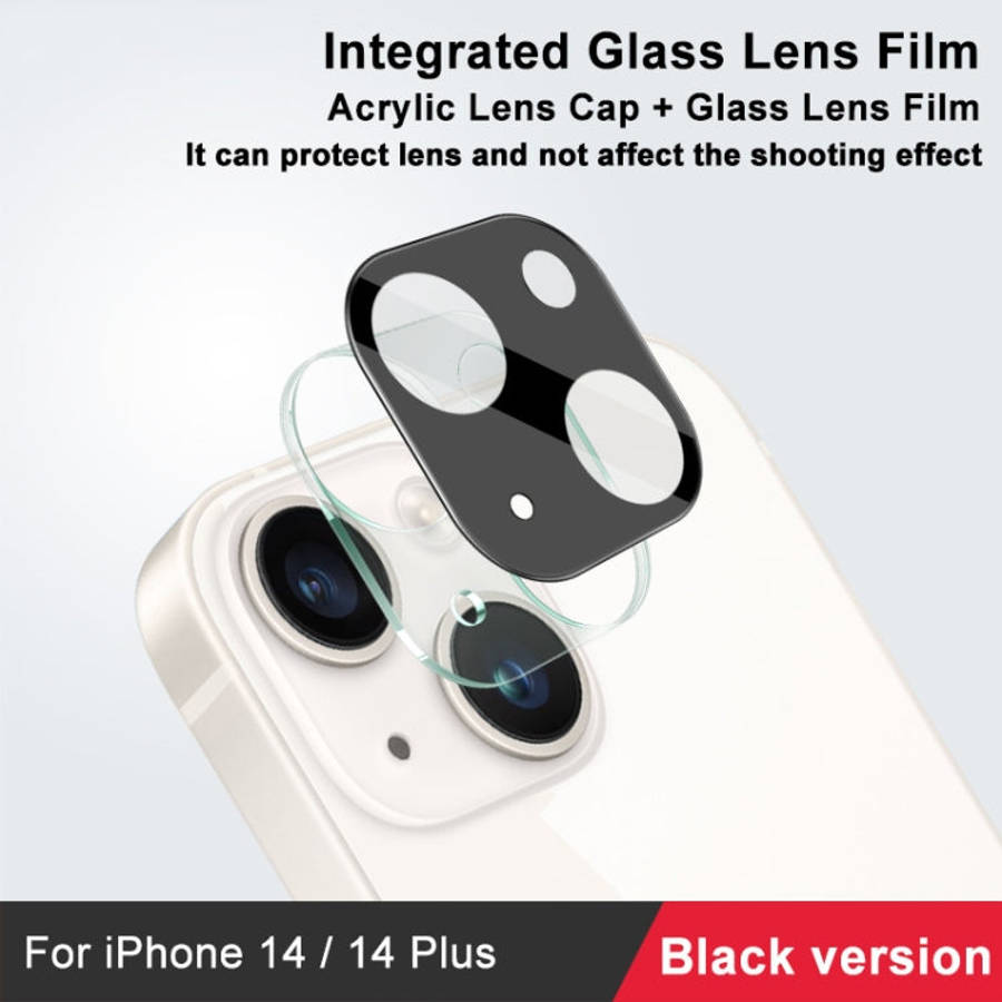 imak High Definition Integrated Glass Lens Film Black Version, For iPhone 14  / 14 Plus, For iPho...