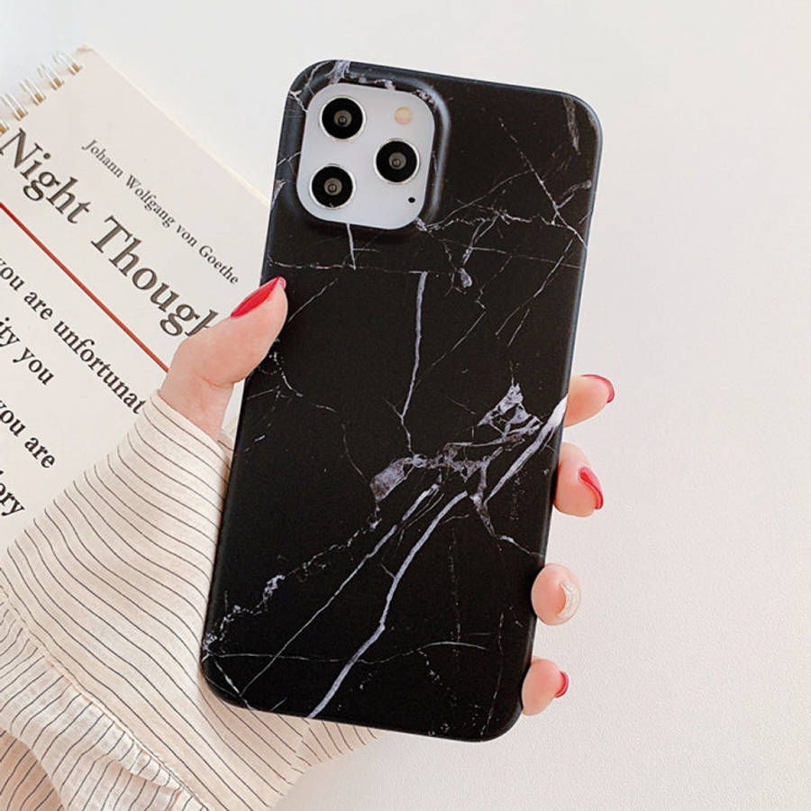 Marble Frosted TPU Phone Case, For iPhone 14, For iPhone 14 Plus, For iPhone 14 Pro, For iPhone 1...