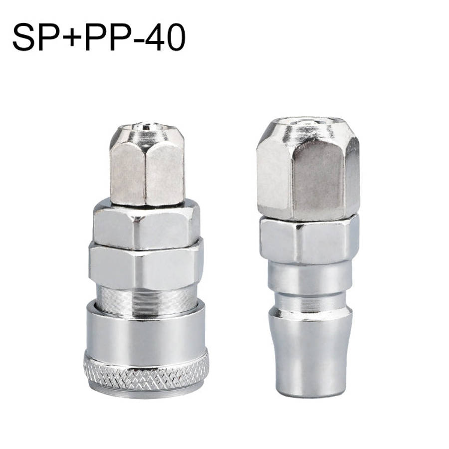 10pcs C-type Self-lock Air Tube Pneumatic Quick Fitting Connector, PF-20, PF-30, PF-40, PH-20, PH...