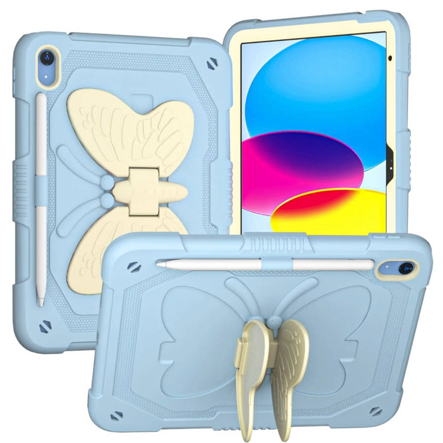 Butterfly Kickstand Heavy Duty Hard Rugged Tablet Case, For iPad 10th Gen 10.9 2022