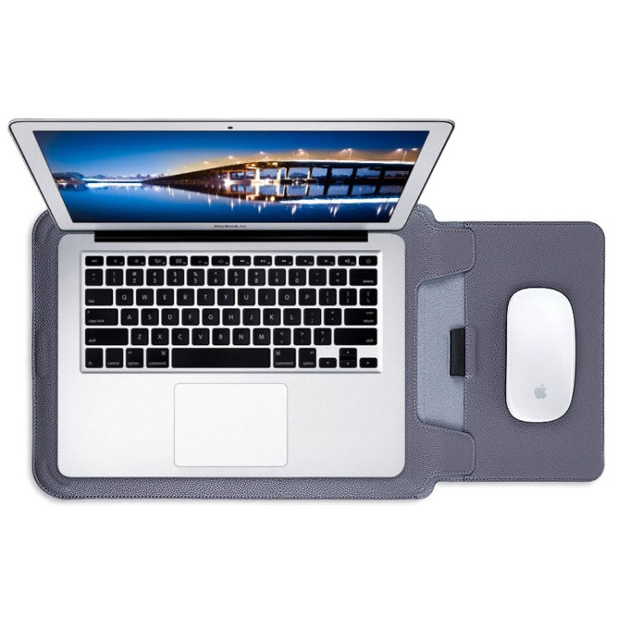 PU Leather 4 in 1 Laptop Bag with Functional Bracket, For MacBook 12 / 14 inch, For MacBook 15 / ...