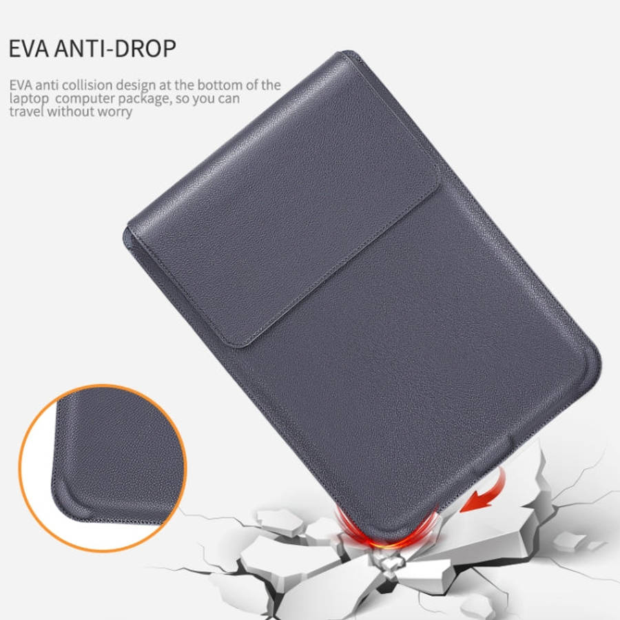 PU Leather 4 in 1 Laptop Bag with Functional Bracket, For MacBook 12 / 14 inch, For MacBook 15 / ...