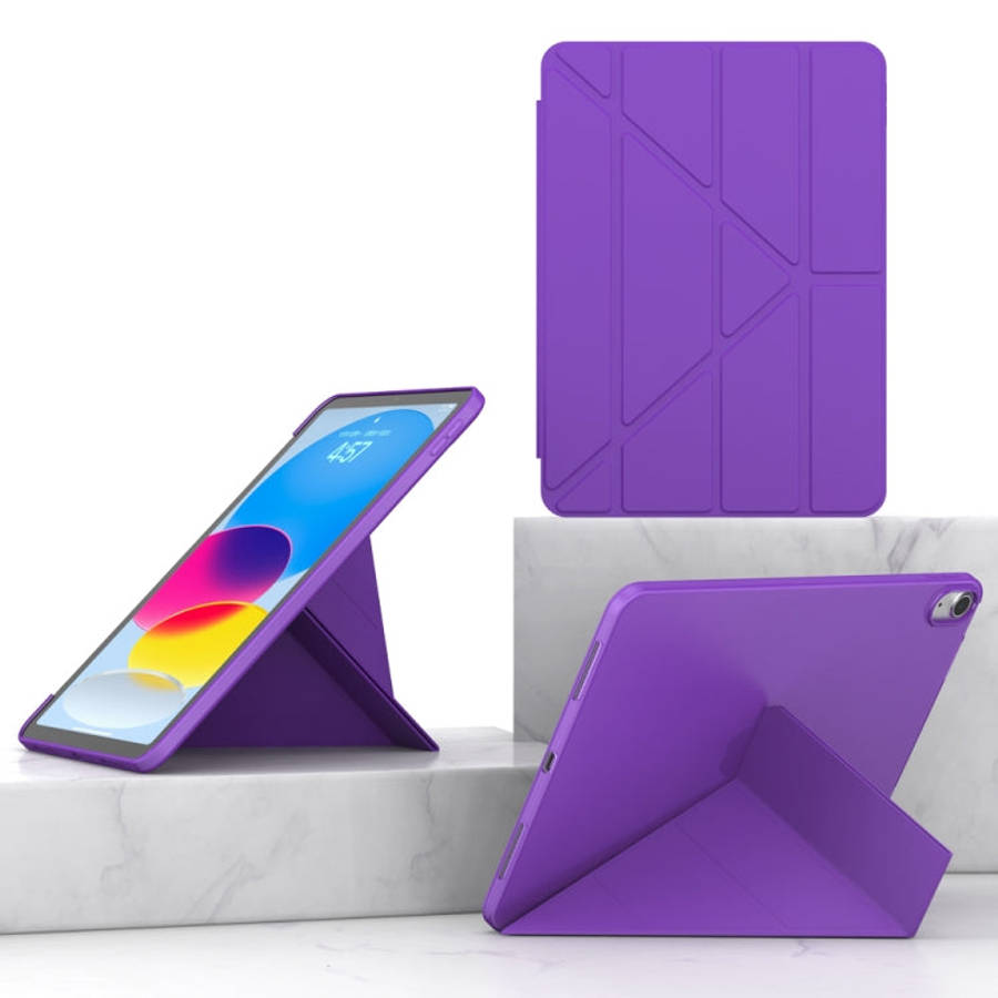 Multi-folding TPU Leather Smart Tablet Case, For iPad 10th Gen 10.9 2022