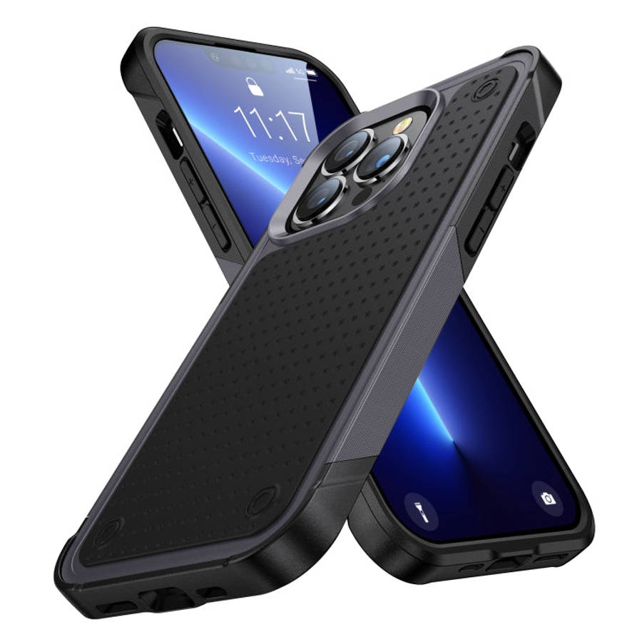 PC + TPU Shockproof Protective Phone Case, For iPhone 13 Pro Max, For iPhone 13 Pro, For iPhone 1...