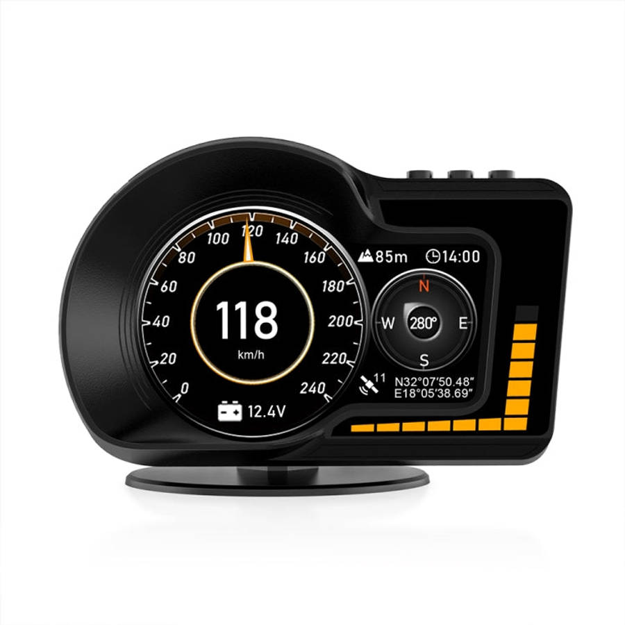 F15 Car High-definition LCD Instrument OBD+GPS HUD Head-up Display, F15