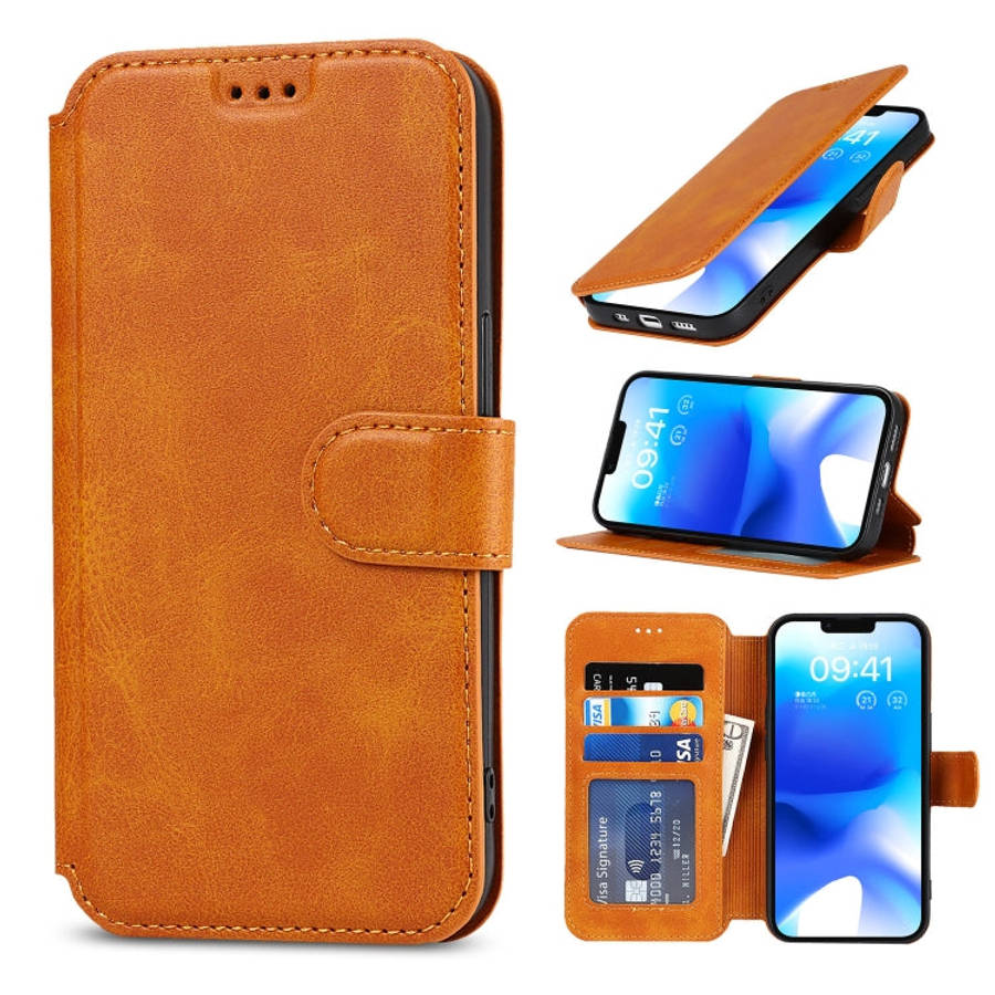 Shockproof PU + TPU Leather Phone Case, For iPhone 14 Pro Max, For iPhone 14 Pro, For iPhone 14, ...