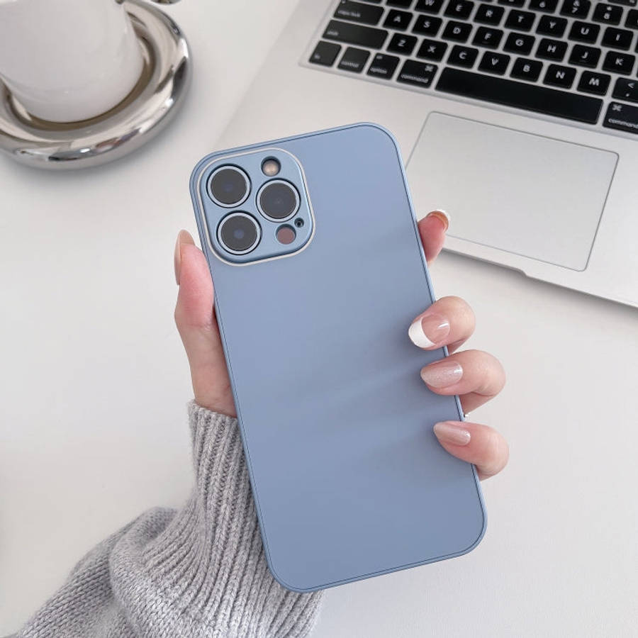 Skin Frosted Tempered Glass Phone Case, For iPhone 13 Pro Max, For iPhone 13 Pro, For iPhone 13, ...