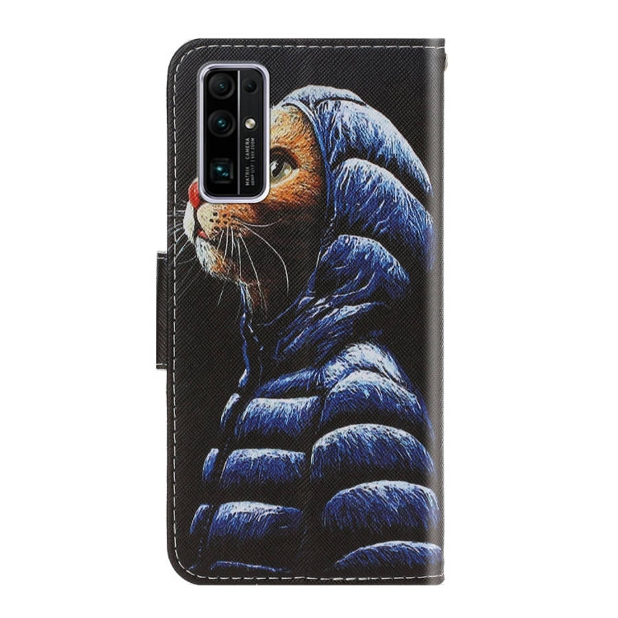 Colored Drawing Horizontal Flip Leather Case with Holder & Card Slot & Wallet, For Huawei Honor 3...