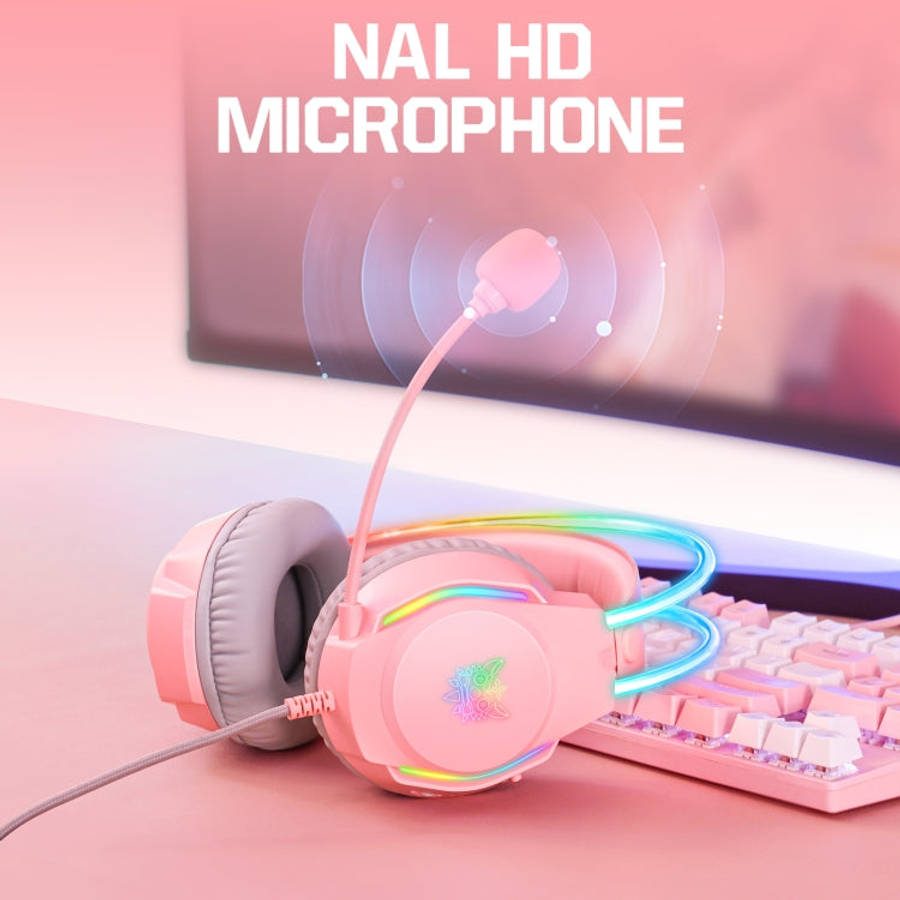 X26 USB+3.5mm RGB Wired Gaming Headset, X26
