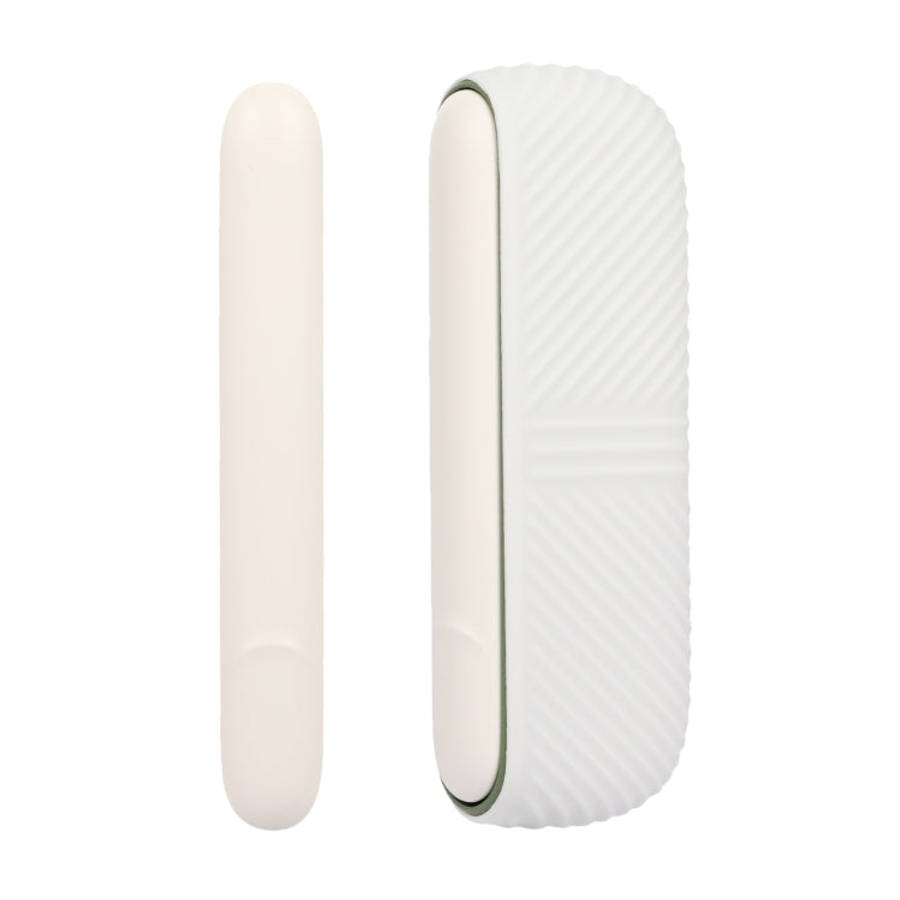 Silicone Electronic Cigarette Case Charging Compartment With Side Cover, For IQOS ILUMA