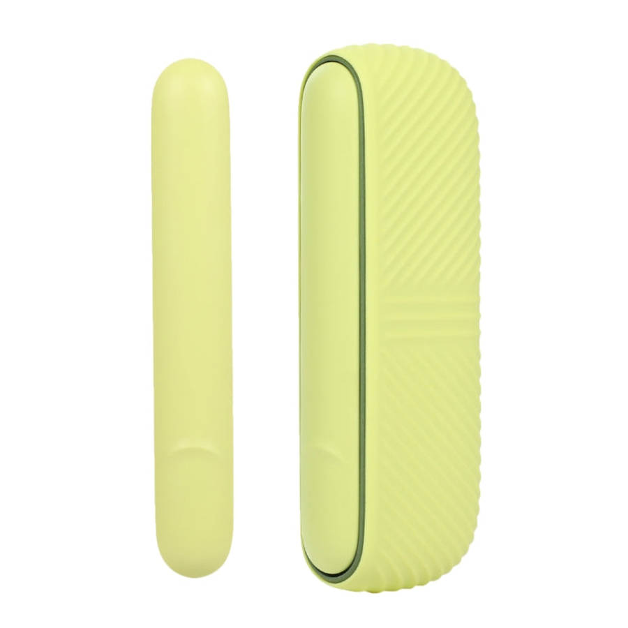 Silicone Electronic Cigarette Case Charging Compartment With Side Cover, For IQOS ILUMA