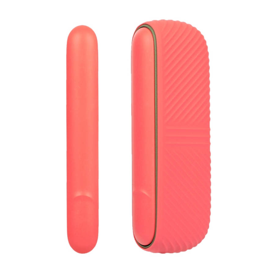 Silicone Electronic Cigarette Case Charging Compartment With Side Cover, For IQOS ILUMA