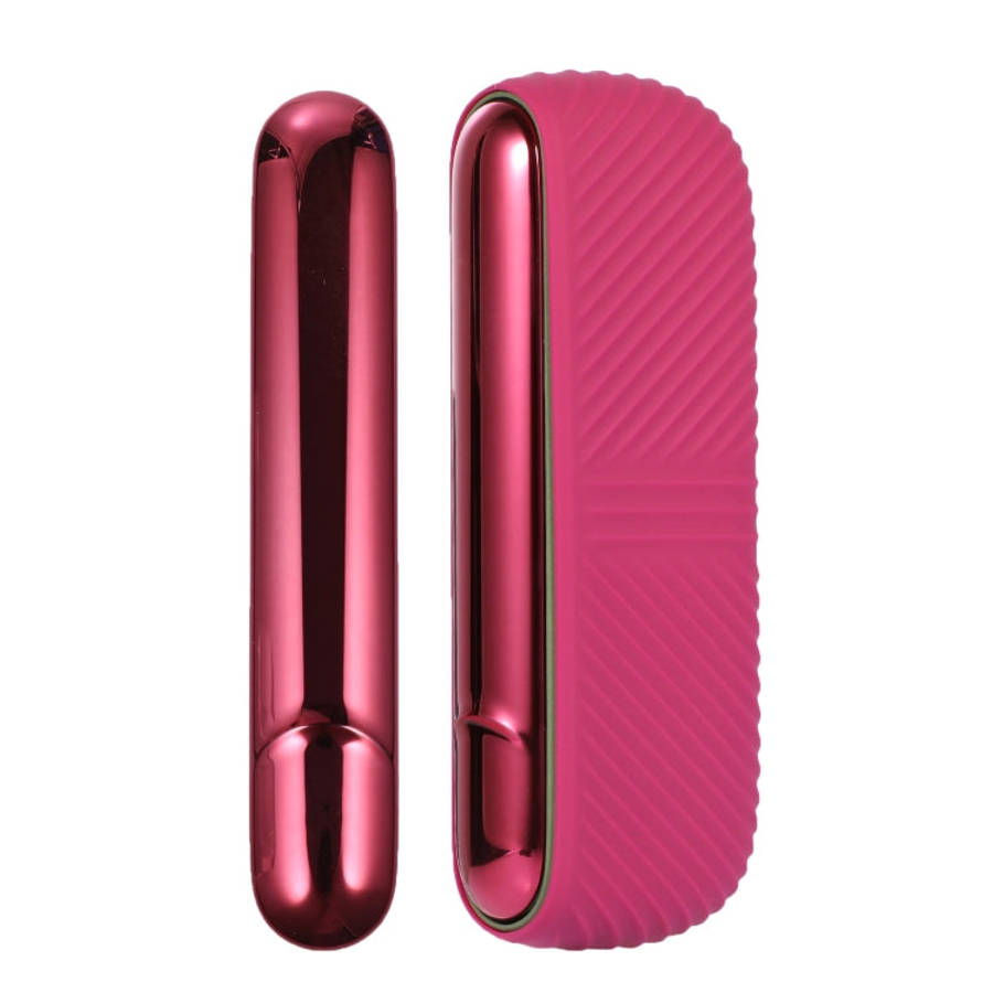 Silicone Electronic Cigarette Case Charging Compartment With Side Cover, For IQOS ILUMA
