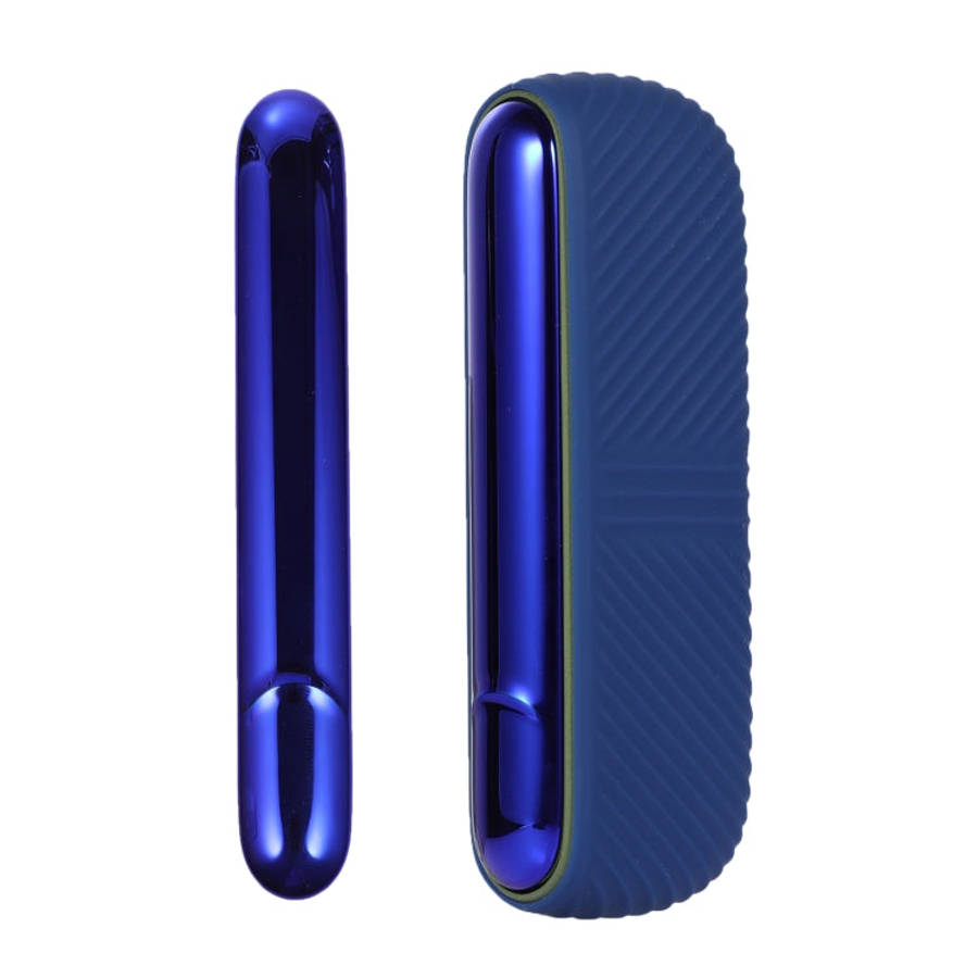Silicone Electronic Cigarette Case Charging Compartment With Side Cover, For IQOS ILUMA