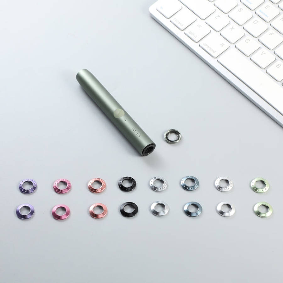 Electronic Cigarette Cap Rod Single Five Rings with Removal Tool to Replace The Color Cap, For IQ...