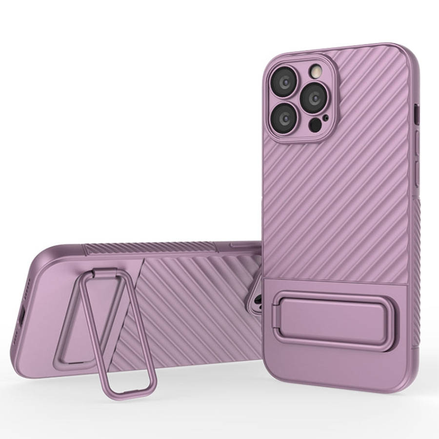 Wavy Texture TPU Phone Case with Lens Film, For iPhone 13, For iPhone 13 Pro, For iPhone 13 Pro M...
