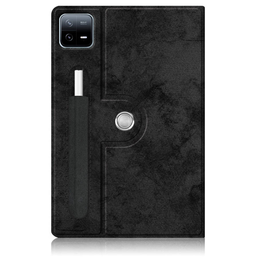 360 Rotation Stand Smart Leather Tablet Case, For Xiaomi Pad 6 / 6 Pro