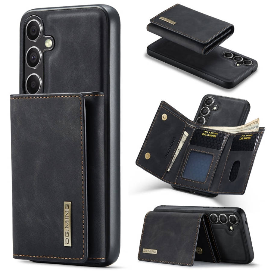 DG.MING M1 Series 3-Fold Multi Card Wallet + Magnetic Phone Case, For Samsung Galaxy A15 5G / A15...